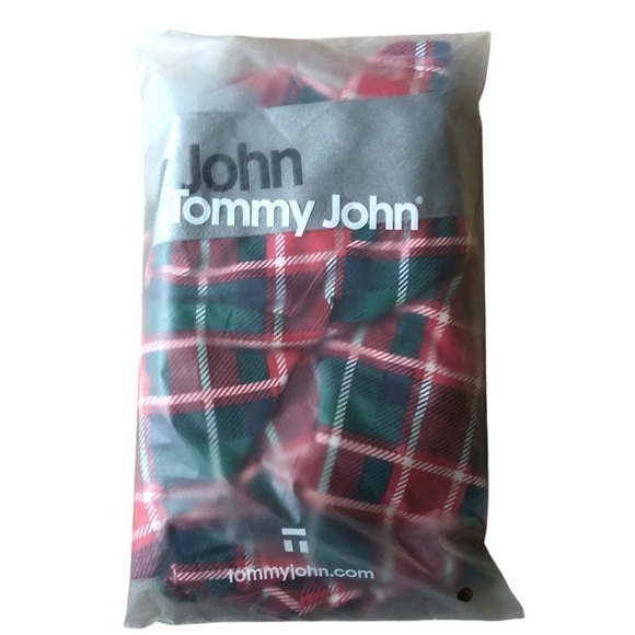 Tommy John Boxer Second Skin Haute Red Fireplace Plaid Size XXL - Picture 2 of 6